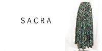 SACRA /サクラ/DAZZLING FLOWERS スカート/12010122-990-38