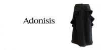 Adonisis/アドニシス/DOUBLE CLOTH /フリルスカート/170338-BK