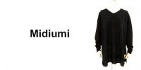 【SALE】Midiumi /ミディウミ/Vネックワイドプルオーバー/725008-99