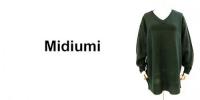 【SALE】Midiumi /ミディウミ/Vネックワイドプルオーバー/725008-22