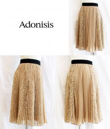 【SALE】Adonisis/アドニシス/レースプリーツスカート/150129-46-F