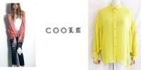 【SALE】COOLA/クーラ/シンプルカラー切替ルーズシャツ/CQ-16037-20-38