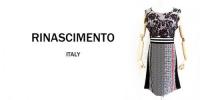 【SALE】Rinascimento/リナシメント/ITALY/レースプリントワンピース