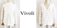 【SALE】Vivoli/ヴィヴォリ/レイヤードカーデ/6123006-010-38