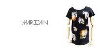 MARC CAIN/マークケイン/フラワー刺繍Tシャツ/JC48-11-J67-395-2
