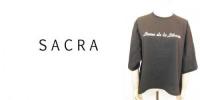 SACRA /サクラ/LIBERTE ロゴTシャツ/120170021-180-38