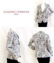 【SALE】ANDRO FERRONE/サンドロフェローネ/SD14S37-05/レースプリントJK