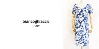 【SALE】biancoghiaccio/ITALY/レースフラワーワンピース/BG-16S11