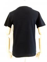 【SALE】DOUBLE STANDARD CLOTHING/コード刺繍フライスTシャツ/black