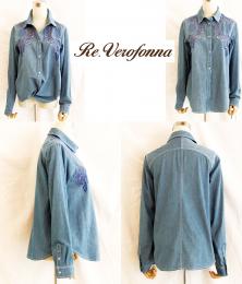 【SALE】Re.Verofonna/ヴェロフォンナ/カットワーク2WAYシャツ/5533017