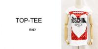 【SALE】TOP-TEE/ITALY/パロディTシャツ MOSCHINA/9619004