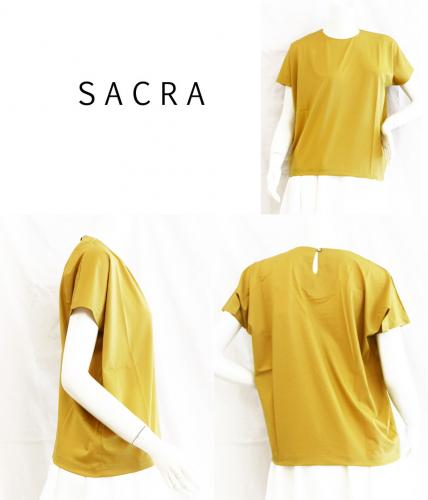 セレクトショップPESCA / 【SALE】SACRA /サクラ/ハイゲージカットソー