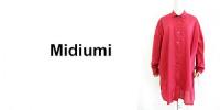 Midiumi /ミディウミ/ワイドシャツワンピース/730145-4