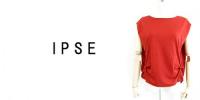 IPSE/イプセ/ドレープTシャツ/625922-60-38