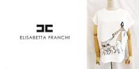 【SALE】ELISABETTA FRANCHI/エリザベッタ /Woman & Dog Tシャツ