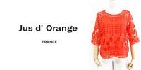 【SALE】Jus d' Orange/FRANC/カッティングTOPS/160021-2