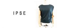 【SALE】IPSE/イプセ/ドレープTシャツ/625922-50-38