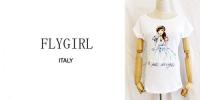 【SALE】FLYGIRL/ITALY/プリンセスTシャツ/63-10064-10-S