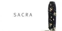 SACRA /サクラ/オータムフラワープリントパンツ/117513113-990-36