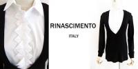 Rinascimento/リナシメント/ITALY/レイヤード重ねTOPS/69753-BK-S