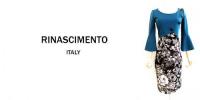 Rinascimento/リナシメント/ITALY/フラワータイトワンピース/69673-BL-S