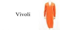 【SALE】Vivoli/ヴィヴォリ/深Vネックニットワンピース/5201001-27-40