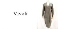 【SALE】Vivoli/ヴィヴォリ/深Vネックニットワンピース/5201001-06-40