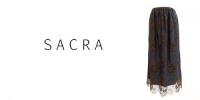 SACRA /サクラ/インセットレーススカート/117611121-780-38