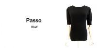 【SALE】Passo/ITALY/半袖ニット/006900-BK-S