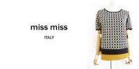 【SALE】Miss Miss/ITALY/配色TOPS/SS6603-M