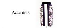 【SALE】Adonisis/アドニシス/フラワーカラーブロックスカート/160436-20-F