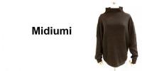 Midiumi /ミディウミ/リブボトルネックニット/721407-45-F
