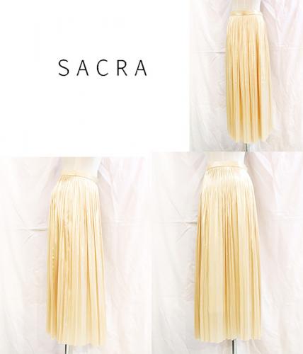 セレクトショップPESCA / SACRA /サクラ/エアリークリスタルスカート 