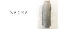 【SALE】SACRA /サクラ/アルパカウールスカート/118631012-950-38