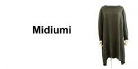 Midiumi /ミディウミ/ハイゲージflaredワンピース/728062-24-F