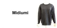 【SALE】Midiumi /ミディウミ/リブコンビハイゲージプルオーバー/727052-92-F