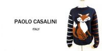 【SALE】PAOLO CASALINI/ITALY/FOX柄ニット/160910-NA-S